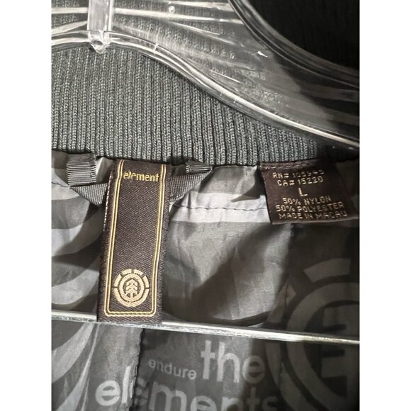 Elements Skateboard Mens L Winter Ski Snowboarding Coat Parka Woods &Thread O4 - Picture 4 of 7